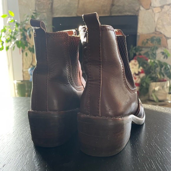 Vintage Leather Boots -Buzzard Project - Picture 10 of 12